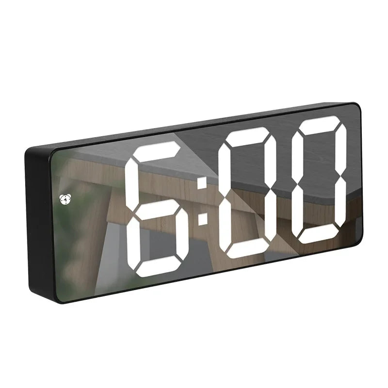 Electronics LED Alarm Clock Digital Children's Electronic Alarm Clock Bedside Table Desk Decorating Tabletop Desktop Clocks Home